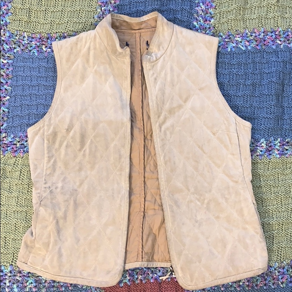 Ann Taylor Quilted Vest